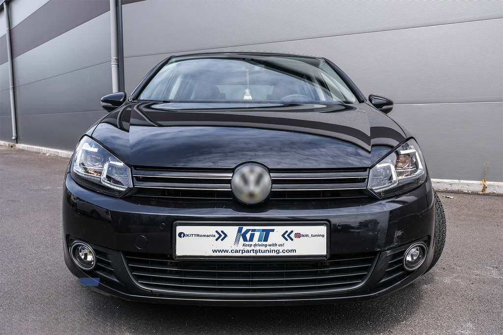 Fari a LED adatti per VW Golf 6 VI 2008-2013 con Facelift G7.5 GTI Look Silver