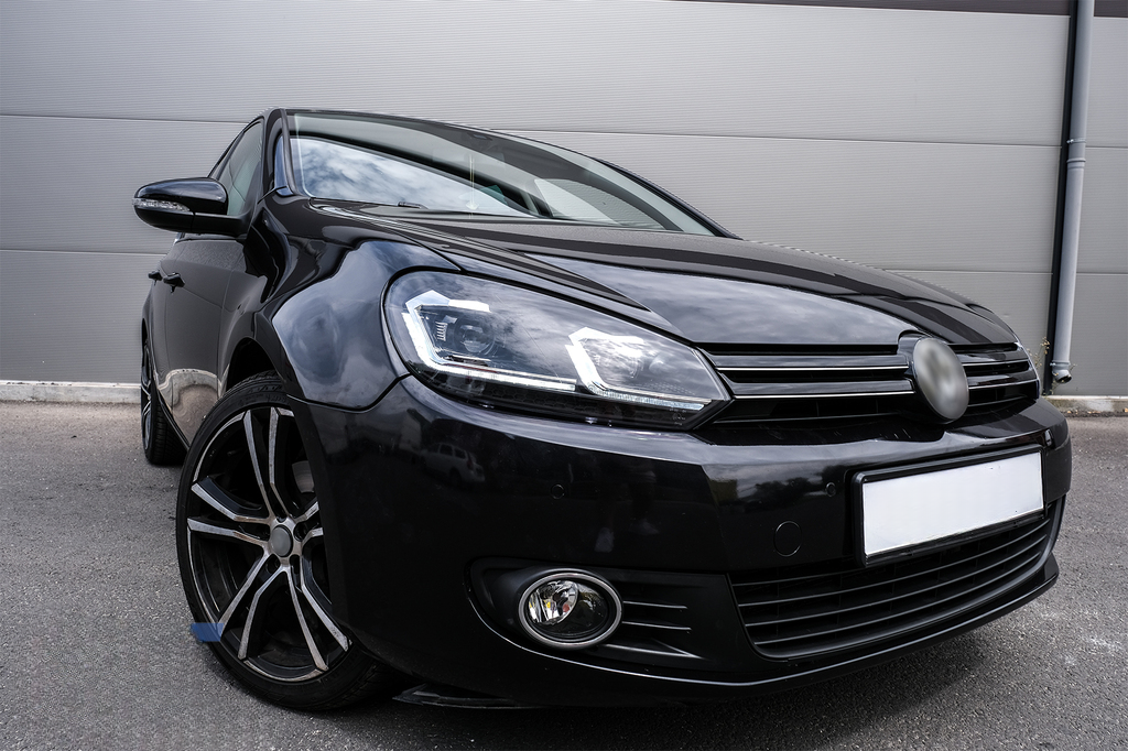 Fari a LED adatti per VW Golf 6 VI 2008-2013 con Facelift G7.5 GTI Look Silver