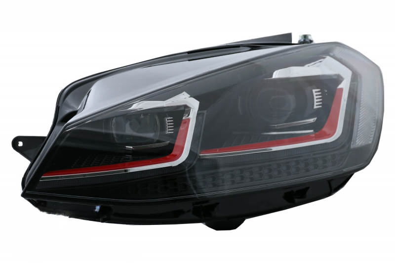 Fari a LED adatti per VW Golf 7.5 VII dal 2017- GTI Look con luci di svolta