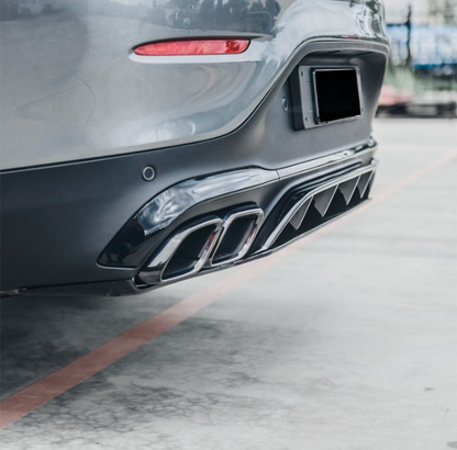 💫ART.7050 Diffusore + Terminali GLC63 AMG Look per GLC (C253) 2016-2023💫