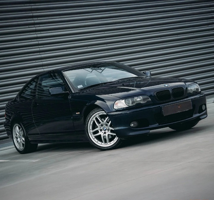 💫ART.5299 Paraurti Anteriori + Fendinebbia per BMW E46 2P 2002-2005 Look M💫