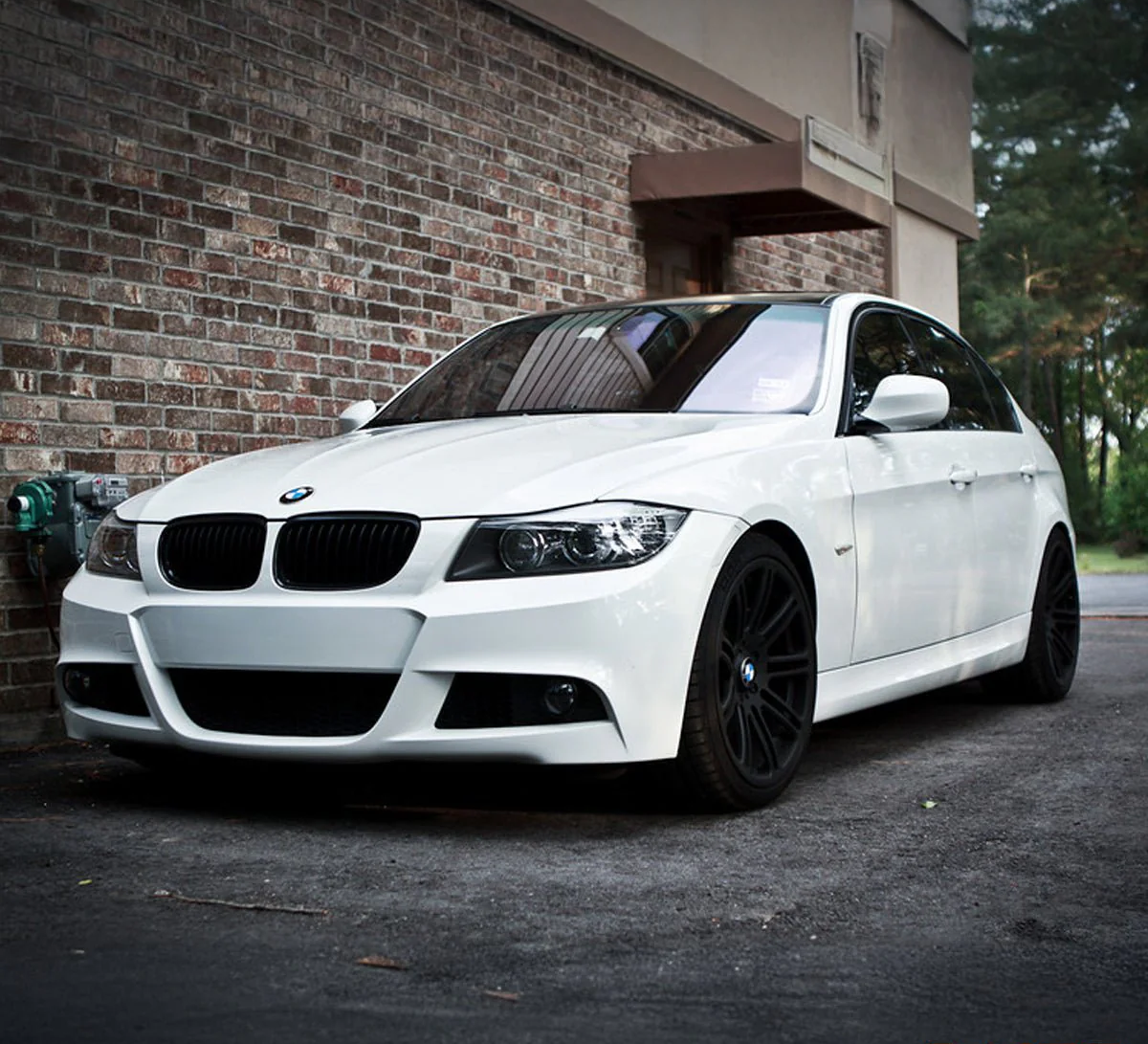 💫ART.6689 Paraurti Anteriore M-Sport Look per BMW 3 (E90, E91) 2008-2011💫