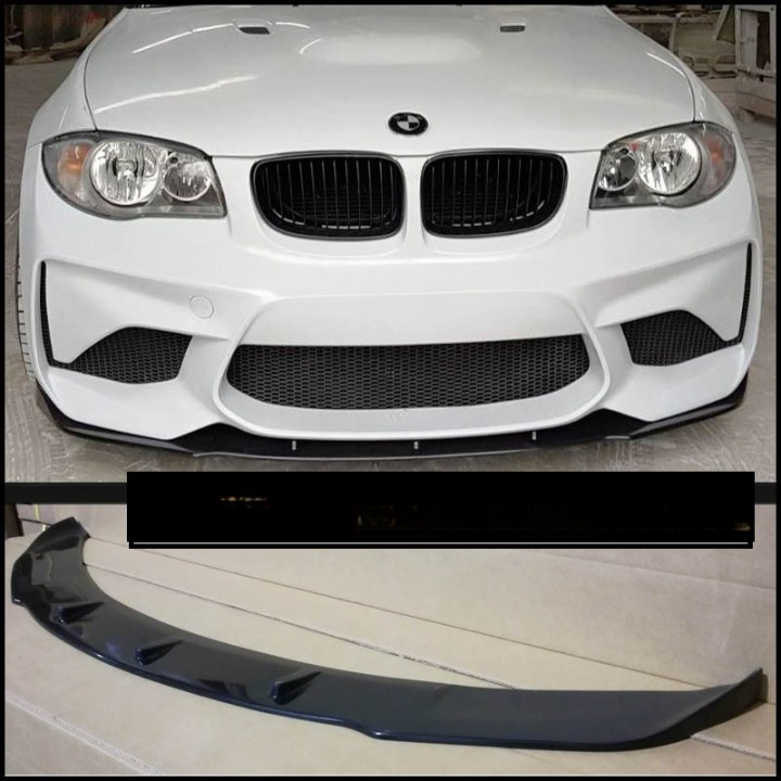 ART.4982  Paraurti completo + splitter  BMW Serie1 M1 Look E81 E87 kit