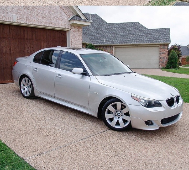 💫ART.5293 Paraurti Anteriori per BMW Serie 5 E60 2008-2009 Look M ABS💫