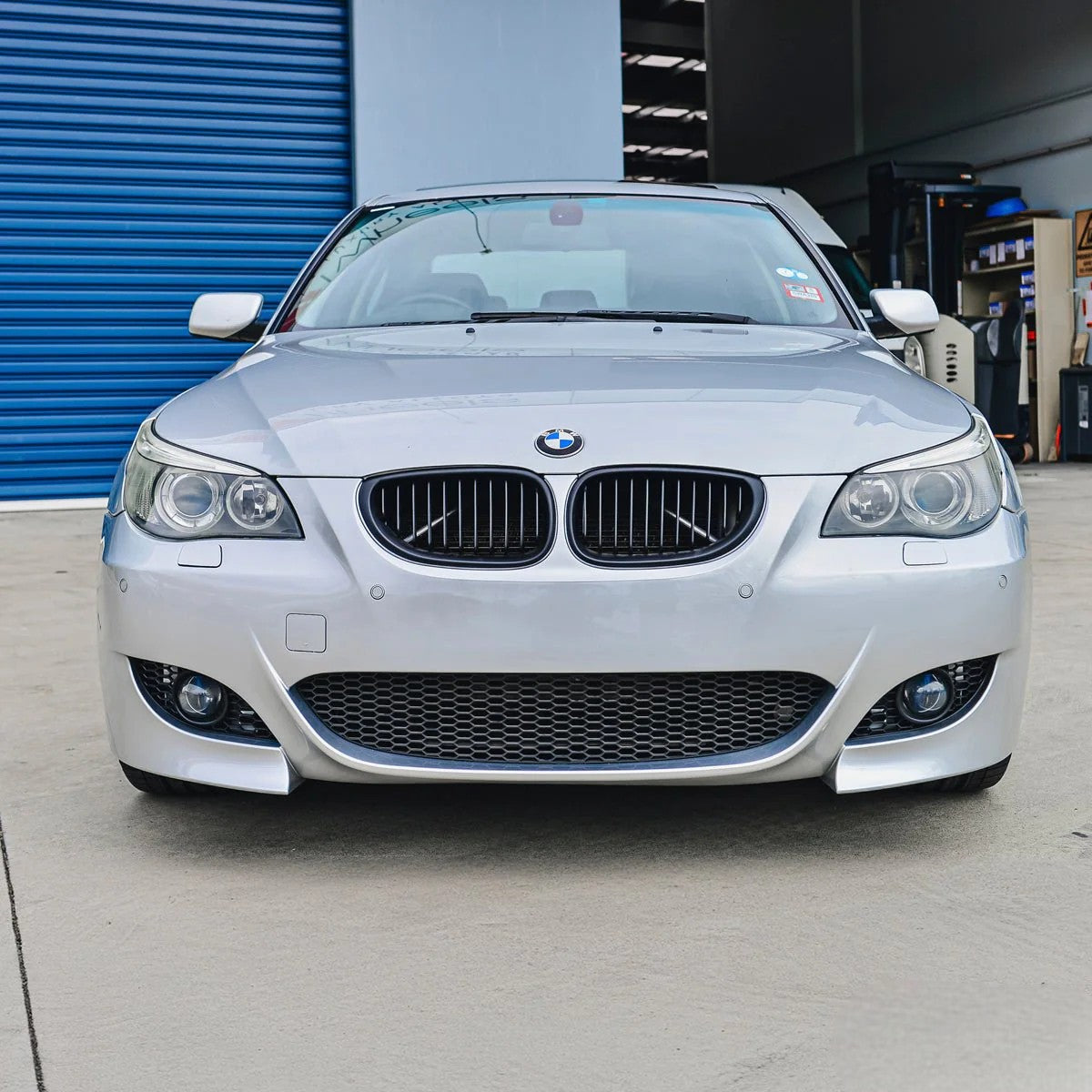 💥ART.4060 PARAURTI ANTERIORE SPORT adatto per BMW E60/ E61 03-07 LOOK M5💥