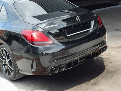 Diffusore adatto per Mercedes C-Class W205 Coupe Cabrio 2015-2021