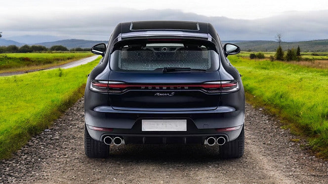 ⭐Punta di scarico ADATTO PER Porsche MACAN 13-16 SPORTIVI IN INOX⭐