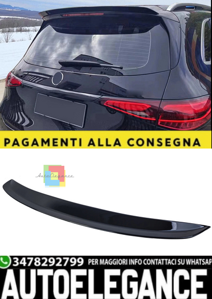 🎀 Spoiler Posteriore Tetto Lip Nero Lucido per Mercedes GLC X254 (dal 2022)🎀