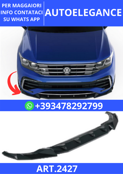 💫ART.2427 SPLITTER VOLKSWAGEN TIGUAN R MK2 FACELIFT 2020-2024💫