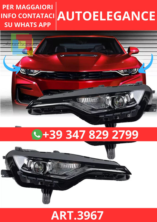🤩Fari anteriori Full LED – Set per CAMARO 19-23 SS/RS/ ART.3967🤩