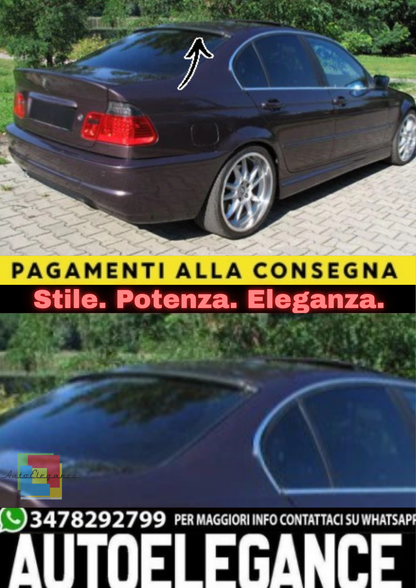 ✨SPOILER PER FINESTRINI BMW SERIE 3 E46 (1998–2006)✨