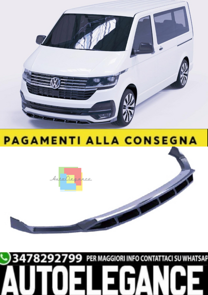 💫Splitter Anteriore (2 Pezzi) per VW Transporter T6.1 (2019–2021)💫