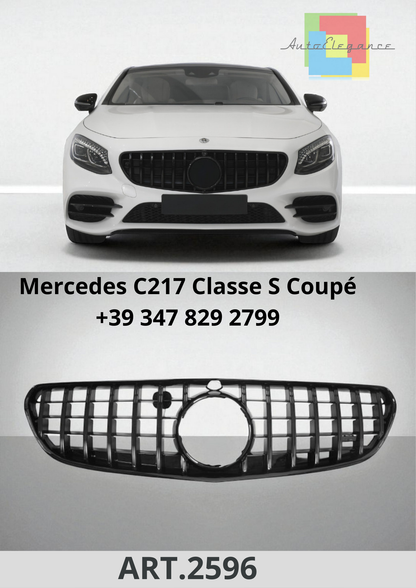 🔥ART.2596 Griglia Sport GT Look All Black per Mercedes C217 Classe S Coupé🔥