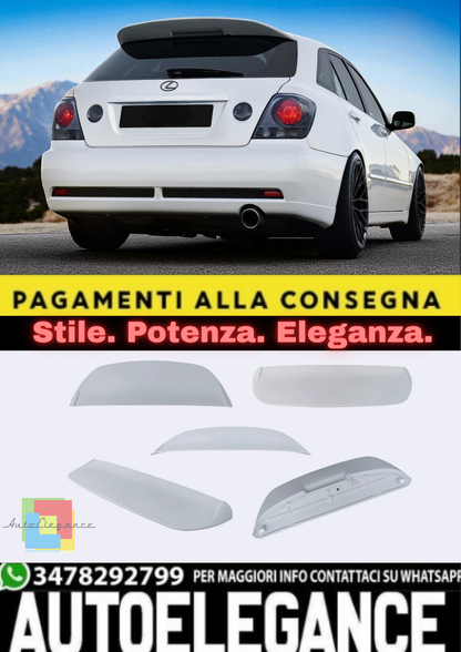 💫Spoiler Tetto Posteriore in Vetroresina per Lexus IS200 / IS300 SportCross 💫