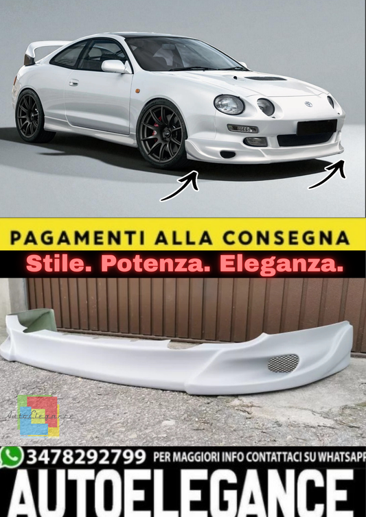 💫Spoiler Anteriore per Toyota Celica T20 Facelift (1996–1999) – Look Sportivo💫