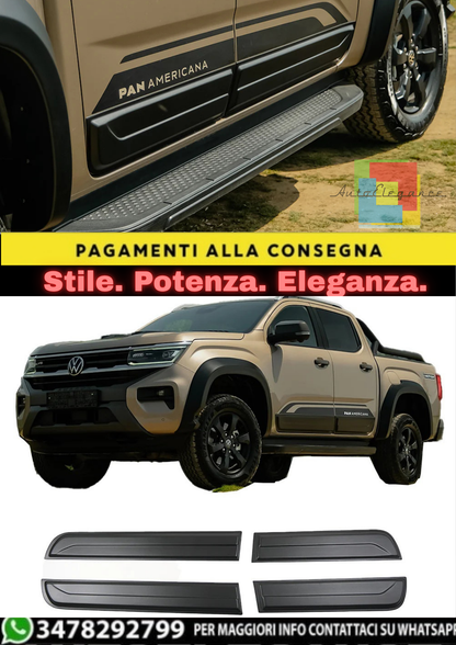 🔥BODY CLADDING (4 PCS) ADATTO PER VW AMAROK MK2 2022+🔥