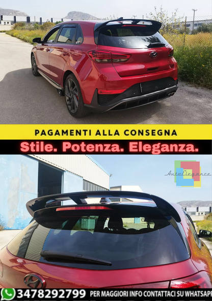 🔥ROOF SPOILER ADATTO PER HYUNDAI I30 MK3 HATCHBACK (2016+) 🔥