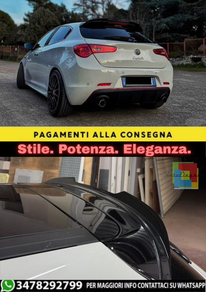 🔥SPOILER NERO LUCIDO ADATTO PER ALFA ROMEO GIULIETTA🔥