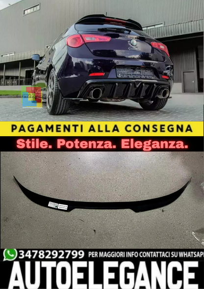 💥SPOILER TETTO ADATTO PER ALFA ROMEO GIULIETTA 2010–2020💥