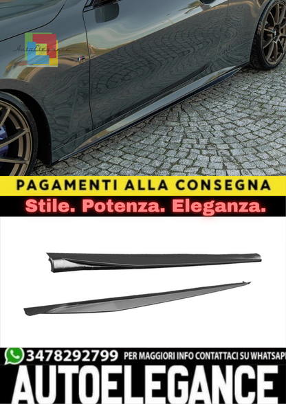 🔥MINIGONNE LATERALI COMPATIBILI CON BMW SERIE 4 (COUPÉ / CABRIO) G22 2020+🔥