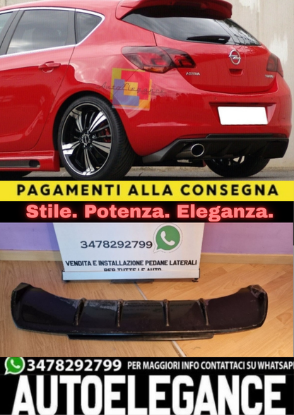 🔥DIFFUSORE ADATTO PER OPEL ASTRA J 5 PORTE 2009-2014🔥