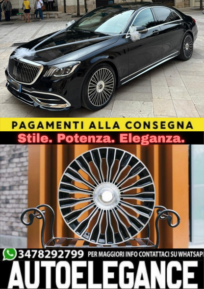 ⭐ CERCHI R20 ADATTI PER MERCEDES CLASSE S⭐