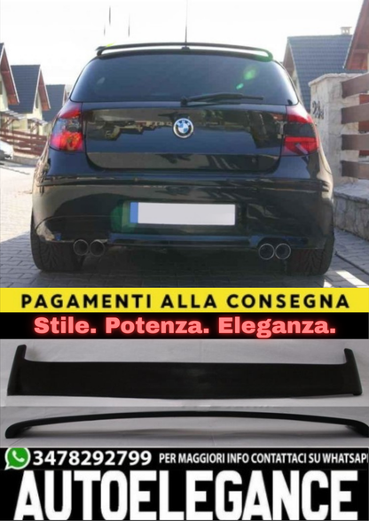 🔥TAPPO SPOILER ADATTO PER BMW SERIE 1 E81 / E87 VERSIONE 1🔥