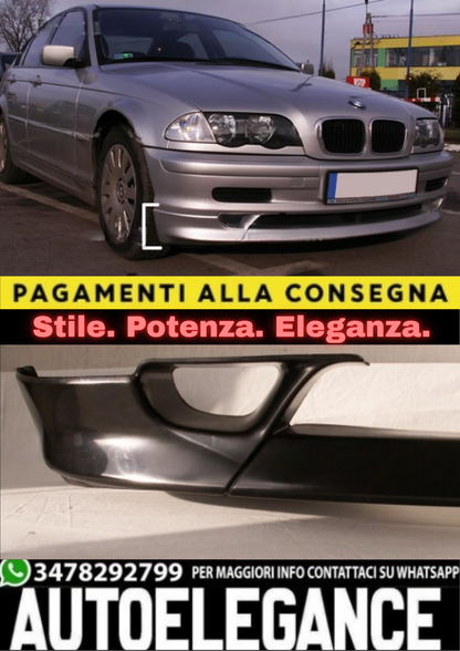 🔥 SPLITTER ANTERIORE ADATTO PER BMW E46 M3🔥
