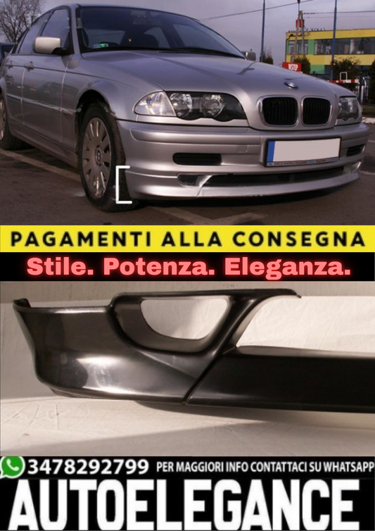 🔥 SPLITTER ANTERIORE ADATTO PER BMW E46 M3🔥