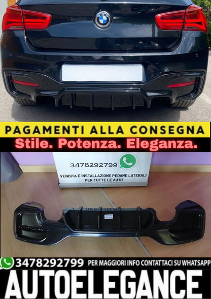 ⭐DIFFUSORE ADATTO PER BMW SERIE 1 F20 F21 2015 +⭐