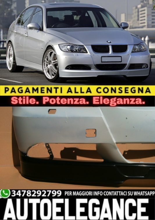 🔥SPOILER PARAURTI ANTERIORE ADATTO PER BMW E90 E91 2005-2008 🔥