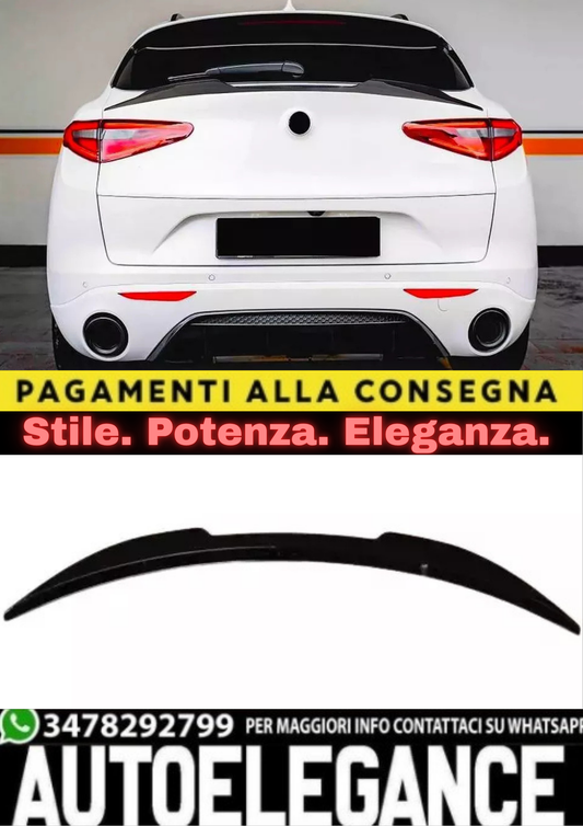 ✨ALFA ROMEO STELVIO KIT CORPO LABBRA BOOT ALA MEDIA POSTERIORE LUCIDO 2017✨