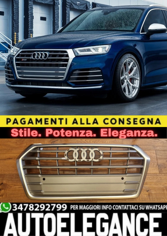 2196💥GRIGLIA RADIATORE ADATTO PER AUDI Q5 FY 2017-2020💥