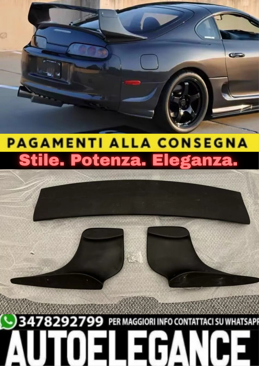 🔥SPOILER POSTERIORE PER TOYOTA SUPRA – LOOK SPORTIVO E AERODINAMICO🔥