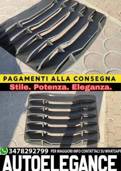 🔥LOUVER POSTERIORE PER NISSAN 350Z – STILE RETRO & TRACK 🔥