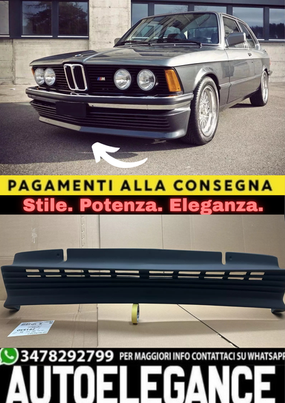 🔥SPOILER ANTERIORE BBS STYLE PER BMW E21 – LOOK OLDSCHOOL AGGRESSIVO 🔥
