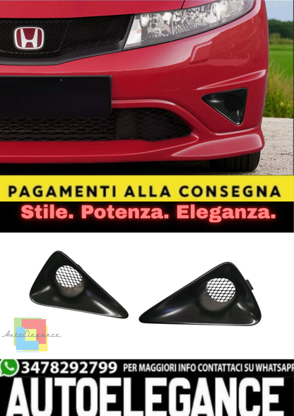 💫 Prese Aria / Sfiati Paraurti Mugen Look per Honda Civic Type R FN2 / FK 💫