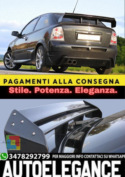 💫Spoiler Posteriore per Opel Astra G Hatchback 3/5 Porte –Alettone Bagagliaio💫