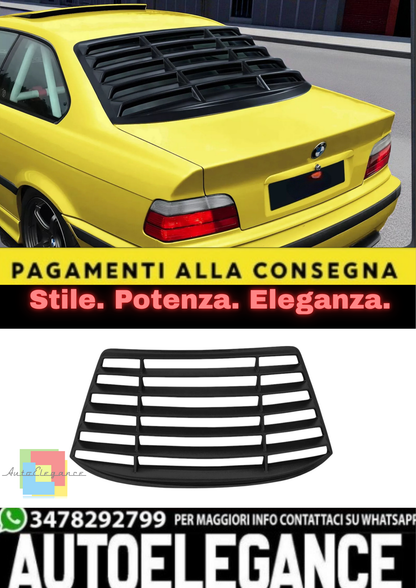 💫 Veneziana Lunotto  in ABS per BMW Serie 3 E36 Coupé (1992–1999) 💫