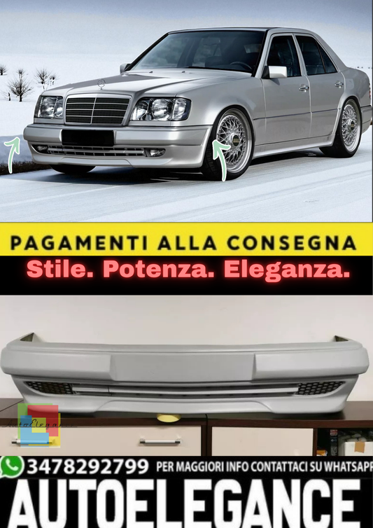 💫Paraurti Anteriore Look AMG per Mercedes W124 Berlina / Coupé /Station Wagon💫