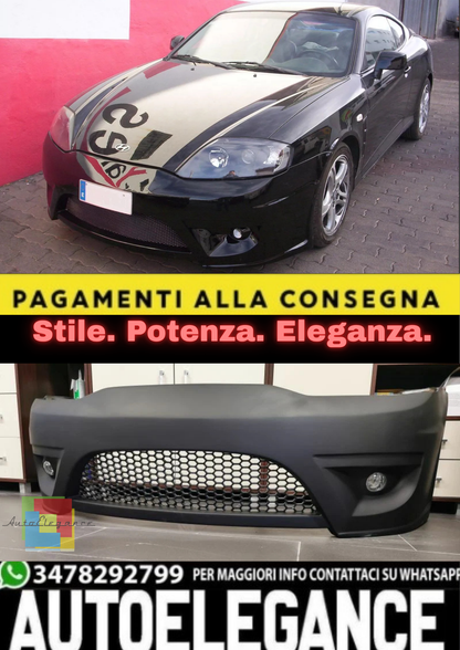 💫 Paraurti Anteriore Sportivo per Hyundai Coupé GK (2002–2005) – Front Bumper💫