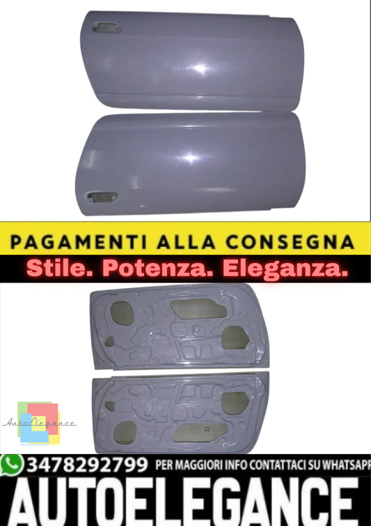 💫Porte Sinistra + Destra in Vetroresina per Nissan R33 – Costruzione Leggera💫