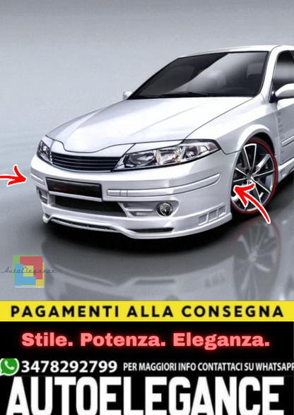 💫Paraurti Anteriore per Renault Laguna II – Front Bumper Ricambio Carrozzeria💫