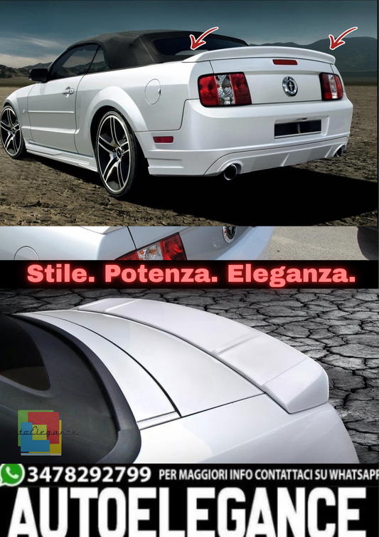 💫Spoiler Posteriore per Ford Mustang – Spoiler Bagagliaio / Cofano Posteriore💫