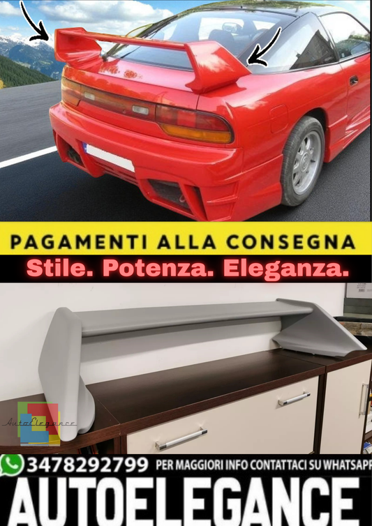 💫Spoiler Posteriore per Nissan 200SX S13 – Spoiler Bagagliaio JDM💫