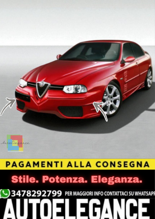 💫Paraurti Anteriore per Alfa Romeo 156 – Front Bumper – Ricambio Carrozzeria💫
