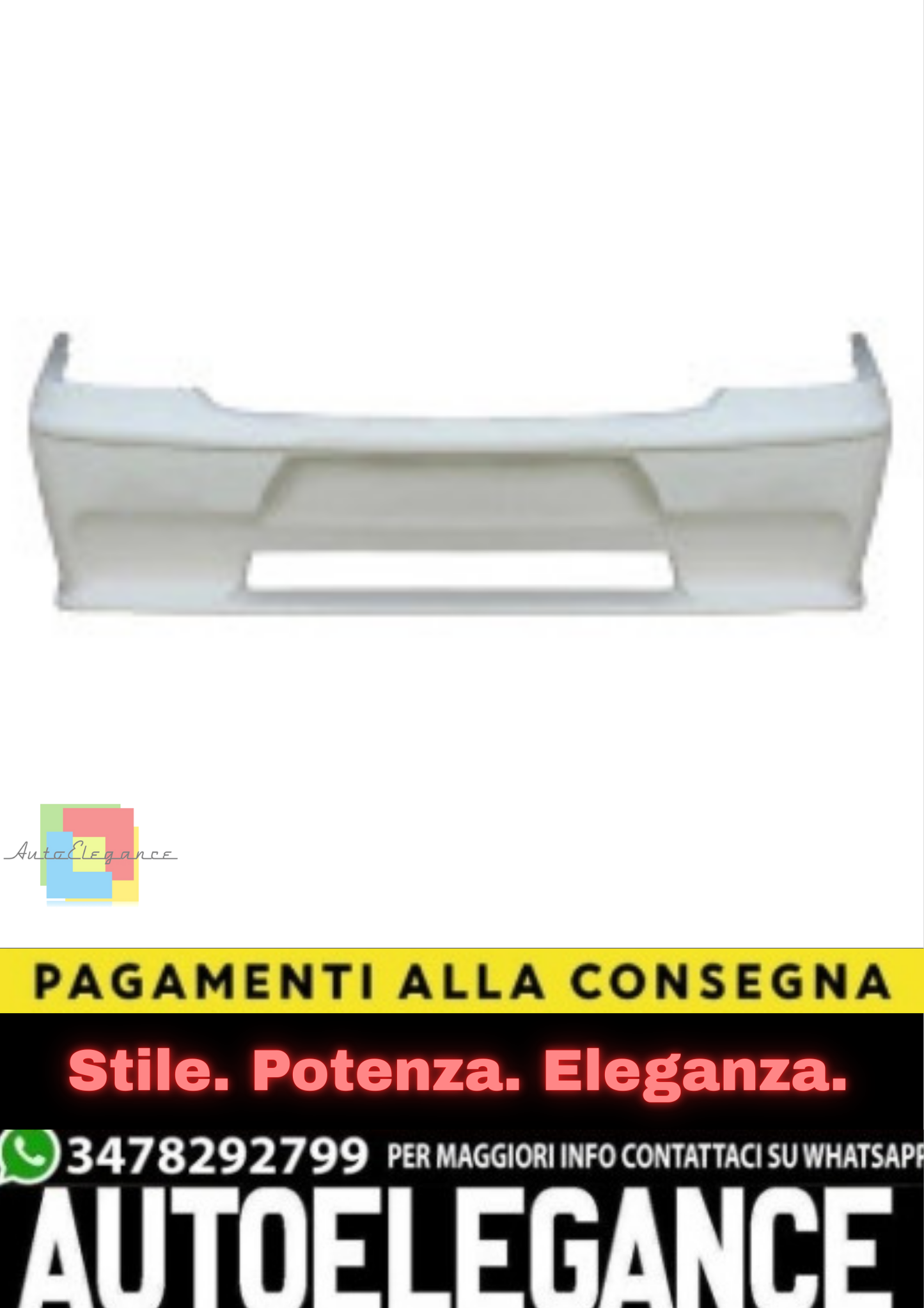 ✨Paraurti Posteriore per Alfa Romeo 156 (1997–2006)✨