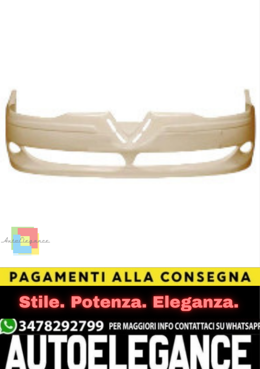 💫Paraurti Anteriore per Alfa Romeo 156 – Front Bumper – 💫