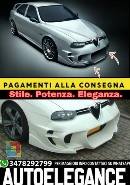 💫Paraurti Anteriore per Alfa Romeo 156 – Front Bumper  💫