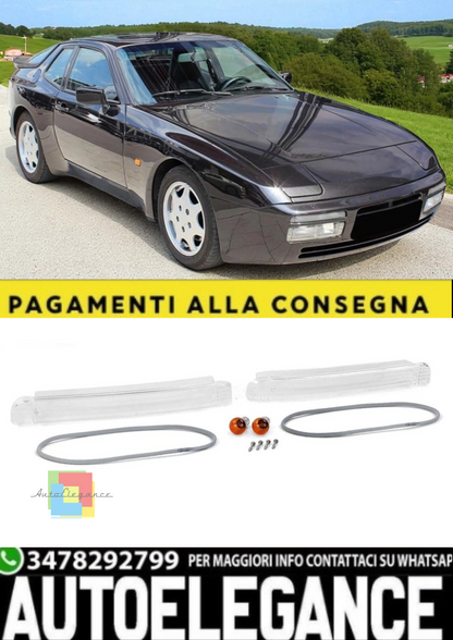 💫  Indicatori di Direzione Anteriori Bianchi per Porsche 944 (1987–1991)  💫